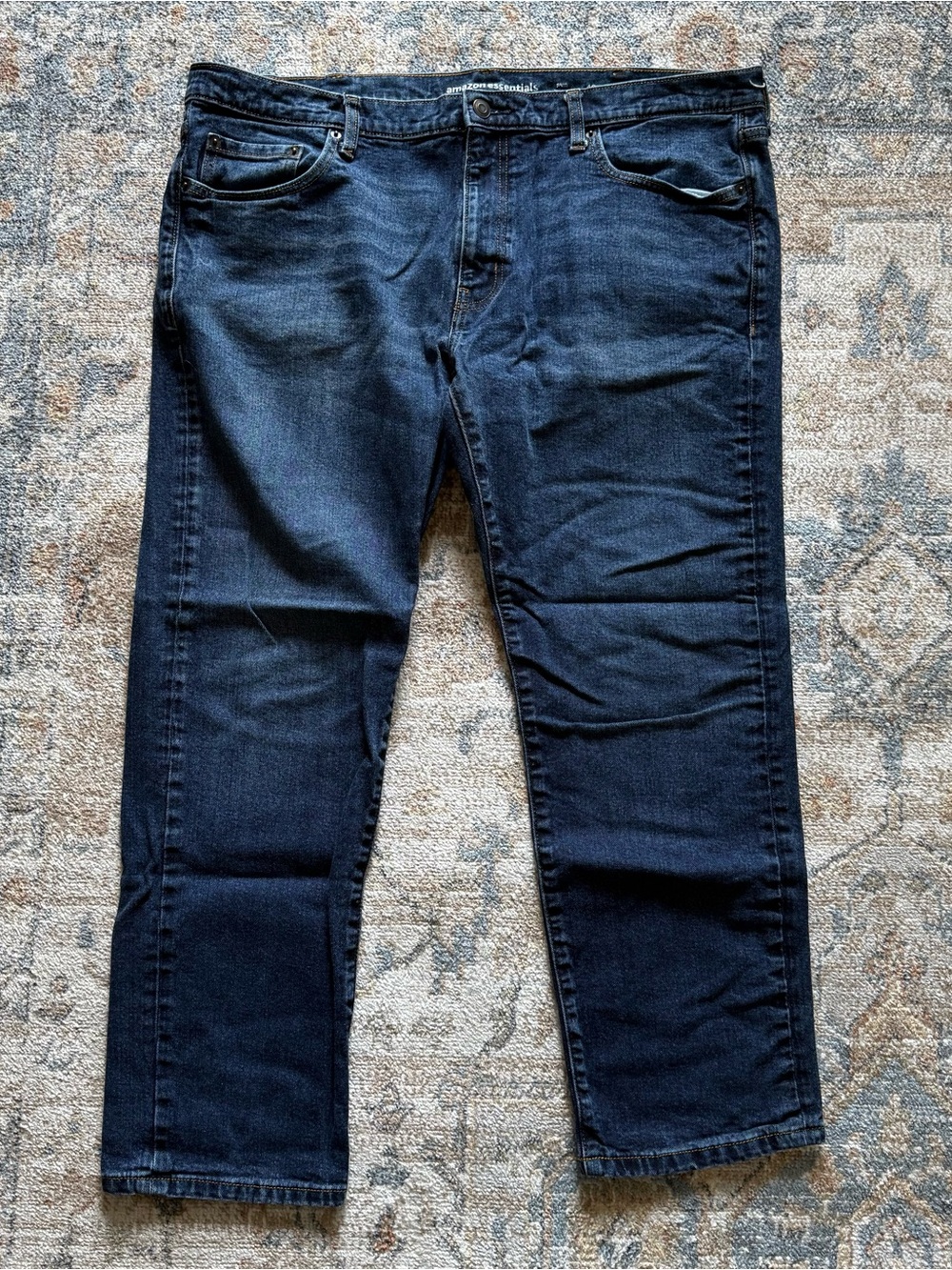 Amazon Essentials Men’s Dark Blue Slim Jeans
